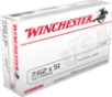 Winchester USA Brass 7 62X51 147 Grain 20-Rounds FMJ 