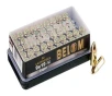 BELOM Handgun Ammo Brass 9mm 124 Grain 50-Rounds FMJ 