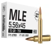 Norma MLE Brass 5 56 70 Grain 20-Rounds TSX 