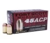 Fort Scott Munitions Tumble Upon Impact 45 ACP 180gr Solid Copper Spun 20rd Box