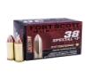 Fort Scott Munitions 38 P-081-SCV Tumble Upon Impact  TUI   38 Special  P 81 gr Solid Copper Spun 20 Bx  25 Cs
