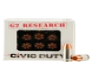 G2 Research CIVIC 380 Civic Duty 380 ACP 64 gr Copper Expansion Projectile 20 Bx  25 Cs