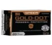 Speer Ammo Gold Dot Personal Protection 45 ACP 185gr HP 20rd Bx  10 Cs