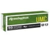 Remington UMC Handgun 40 S W 165 Gr FMJ 50 Box