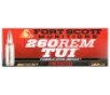 Fort Scott Munitions Tumble Upon Impact  TUI   260 Rem 123 gr Solid Copper Spun  SCS  20 Per Box