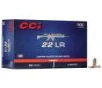 CCI AR Tactical 22 LR 40 Gr  1200 fps Copper-Plated Round Nose 300 Box