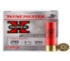 Winchester Super X Heavy Game Load High Brass 28Ga 2-3 4  3 4 oz  5 Lead Shot 25 Shells Per Box