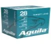 Aguila Target Load Shotshells 28ga 3 4 oz  9 Lead Shot 25 Shells Per Box