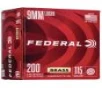 Federal Champion Training 9mm Luger 115 gr Full Metal Jacket 200 Per Box