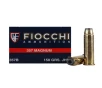 FIOCCHI 357 Mag  158 Grain JHP Ammo  50 Round Box  357B 