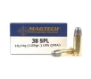MAGTECH 38 Special 158 Grain LRN Ammo  50 Round Box  38A 