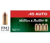 SELLIER   BELLOT 45 ACP 230 Grain FMJ Ammo  50 Round Box  SB45A 