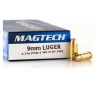 MAGTECH 9mm 95 Grain JSP Flat Ammo  50 Round Box  9D 
