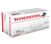WINCHESTER USA 40SW 165Gr Full Metal Jacket 100rd Box Ammo  USA40SWVP 