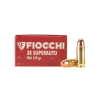 FIOCCHI 38 Super Auto 129 Grain FMJ Ammo  50 Round Box  38SA 