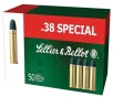 SELLIER   BELLOT 38 Special 158 Grain LRN Ammo  50 Round Box  SB38A 