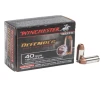 WINCHESTER PDX1 Defender 40SW 180Gr Jacketed Hollow Point 20rd Box Handgun Ammo  S40SWPDB1 