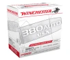WINCHESTER USA 380 Auto 95Gr FMJ 200rd Handgun Ammo  USA380W 