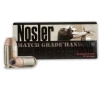 NOSLER Match Grade 45 ACP 185gr JHP 50Box 10Case Handgun Ammo  51271 