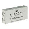 FEDERAL Range Target Practice  380 ACP 95Gr FMJ 50rd Box Ammo  RTP38095 