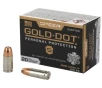 Speer Ammunition Speer Gold Dot  Personal Protection  9MM  124 Grain  Hollow Point   P  20 Round Box 23617GD