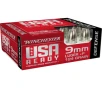 WINCHESTER AMMO USA Ready 9mm Luger P 124gr 20rd Handgun Ammo  RED9HP 