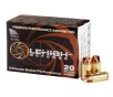 WILSON COMBAT  380 ACP 68gr Lehigh Defense XD 20 Box Handgun Ammo  LA380-68-XD 