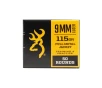 BROWNING 9 MM FMJ 115 GR 50rd Handgun Ammo  B191800093 