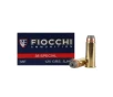 FIOCCHI 38 Special 125 Grain SJHP Ammo  50 Round Box  38F 