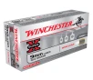 WINCHESTER Super-X WinClean 9mm 124Gr Brass Enclosed Base 50rd Box Handgun Ammo  WC92 