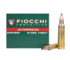 FIOCCHI 223 Rem  40 Grain V MAX Ammo  50 Round Box  223FHVB 