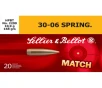 SELLIER   BELLOT 30-06 Sprg  168 Grain HPBT Ammo  20 Round Box  SB3006D 