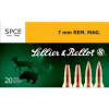 SELLIER   BELLOT 7mm Rem  Mag 173 Grain SPCE Ammo  20 Round Box  SB7A 