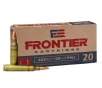 HORNADY Frontier 223 Rem 55gr FMJ 20 Box Rifle Ammo  FR100 