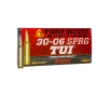 FORT SCOTT MUNITIONS  30-06 Springfield TUI 168Gr SCS 20rd Box Ammo  30-06-168-SCV 