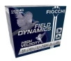 FIOCCHI Field Dynamics Hi Velocity 12Ga 2 75in  5 Lead 25rd Box Shotshell  12HV5 