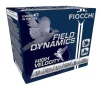 FIOCCHI Field Dynamics Hi Velocity 12Ga 2 75in  6 Lead 25rd Box Shotshell  12HV6 