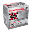 WINCHESTER Super-X 20Ga 1oz 2 75in  8 Lead Shot 25rd Box Shotshell  XU20H8 