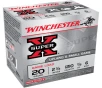 WINCHESTER Super-X 20ga 2 75in 6-Shot GamLoad 25rd Box Shotgun Shells  XU206 