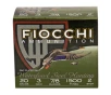 FIOCCHI Waterfowl Steel Hunting 20Ga 3in 25rd Box Shotshell  203ST2 