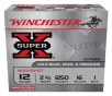 WINCHESTER AMMO Super-X 12Ga 2 75in  1 Buck 16 Pellets 25rd Box Shotshells  XB121VP25 