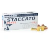 STACCATO Range 9mm 124 Grain Full Metal Jacket 50rd Box Handgun Ammo  1-919-LHA124FMJ-STAC-R-ECOM 
