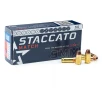 STACCATO Match 9mm 136 Grain Open Tip Match 50rd Box Handgun Ammo  1-919-MATCH136-STAC-M-ECOM 