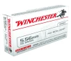 WINCHESTER USA 5 56mm 55 Grain FMJ 20rd Box Rifle Ammo  WM193K 