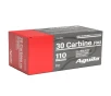 AGUILA  30 Carbine 110Gr FMJ 50rd Box Rifle Ammo  1E302110 