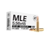 NORMA USA MLE 5 56x45 55Gr Bonded SP 20rd Rifle Ammo  601705094 