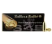 Sellier   Bellot 9mm Ammo 115gr FMJ 50 Rounds