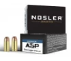 Nosler ASP 9mm Ammo 147gr JHP 20 Rounds - 51290