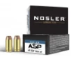 Nosler ASP 40 S W Ammo 150gr JHP 20 Rounds