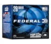 Federal Top Gun 28 Gauge Ammo 2 75   7 5 3 4oz 25 Rounds